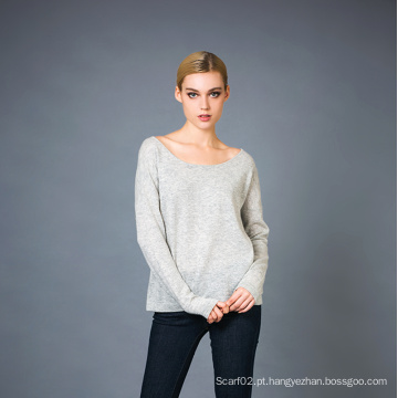 Lady&#39;s Fashion Cashmere Blend Sweater 17brpv042